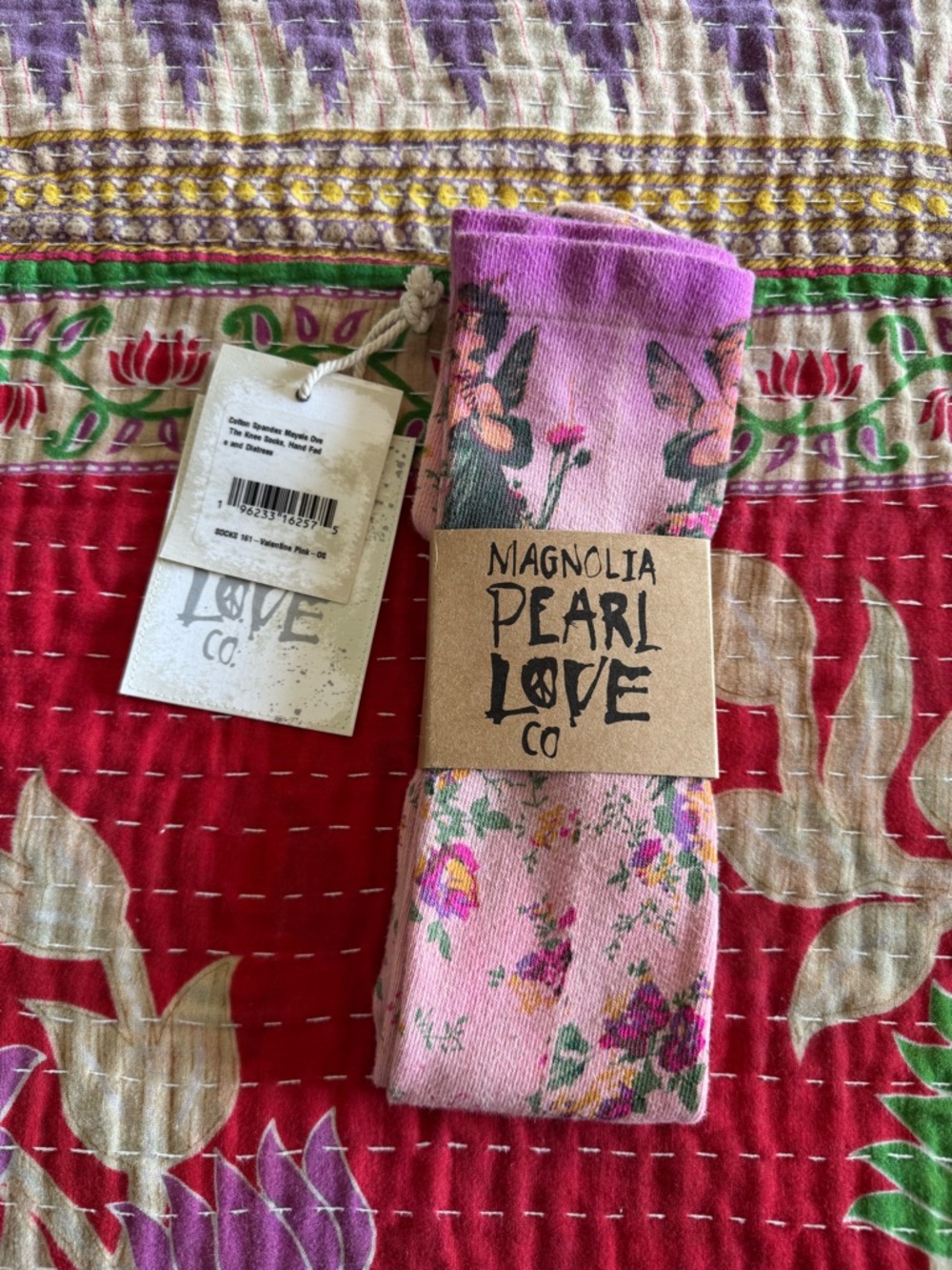 Magnolia Pearl Maysie Over The Knee Socks NWT